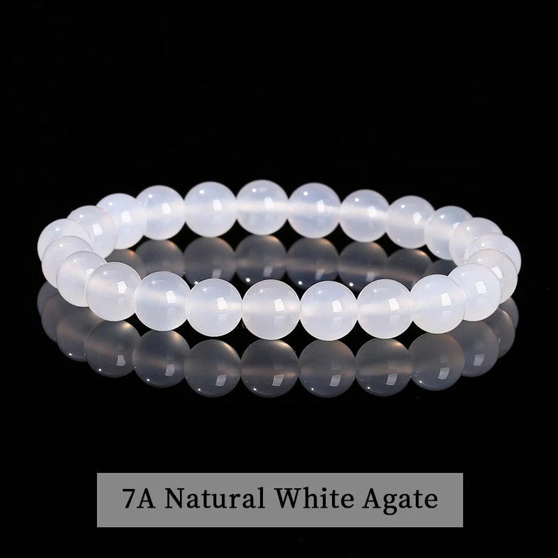 Natural Crystal Healing Bead Bracelet