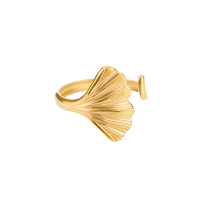Gold Stainless Steel Couple Rings