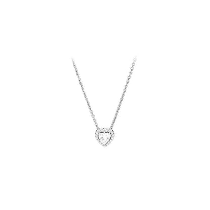 Silver Heart Pendant Necklace