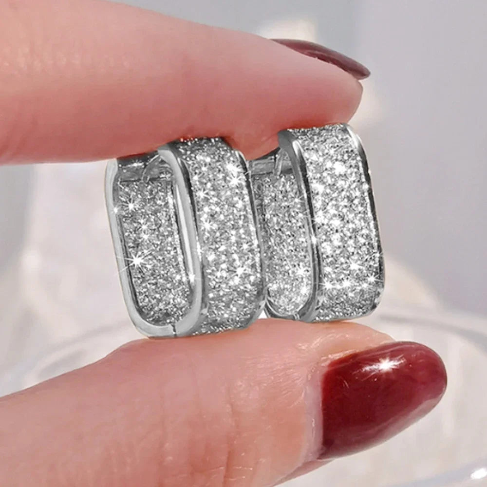 Sparkling Stud Earrings