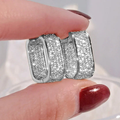 Sparkling Stud Earrings
