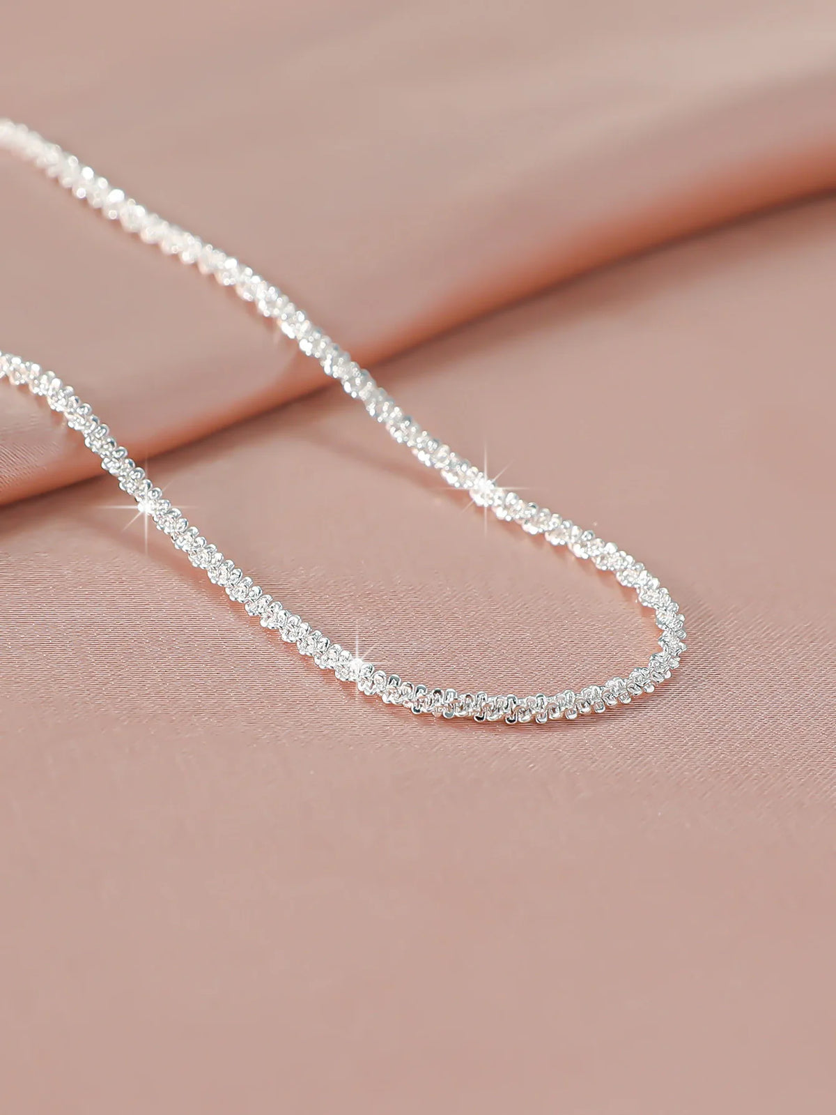 Silver Choker Necklace