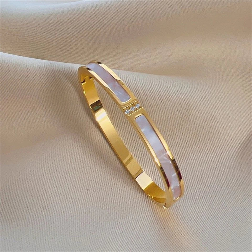 Stackable Zirconia Bangle Set