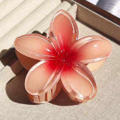 Bohemian Flower Hair Claw Clip