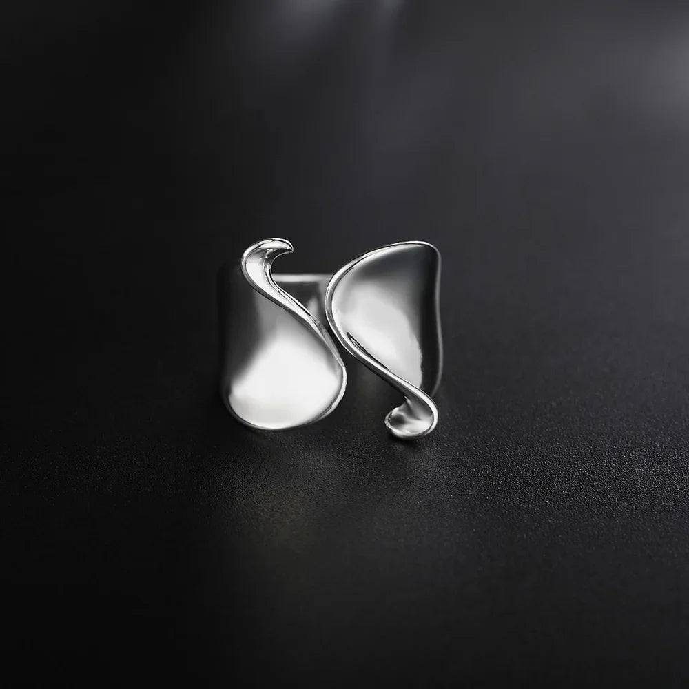 Adjustable Silver Ring