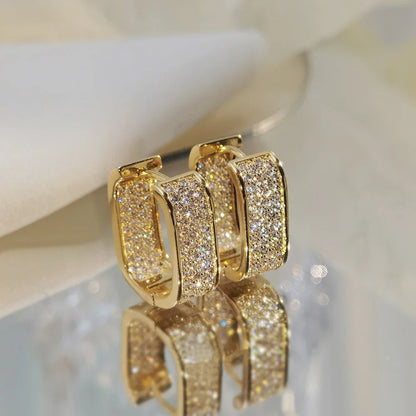 Sparkling Stud Earrings