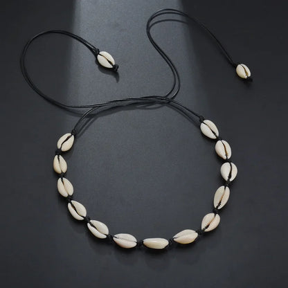Boho Shell Beach Choker Necklace