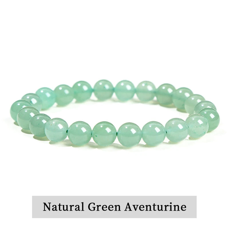 Natural Crystal Healing Bead Bracelet