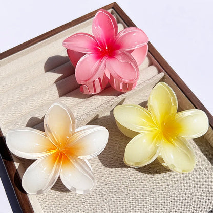 Bohemian Flower Hair Claw Clip