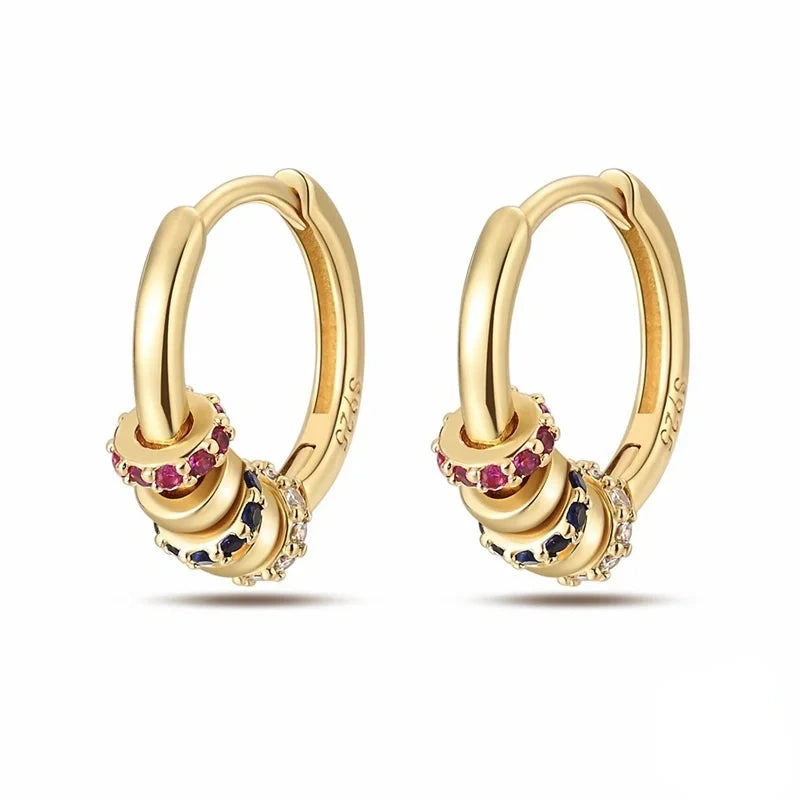Pearl Bee Moon Earrings