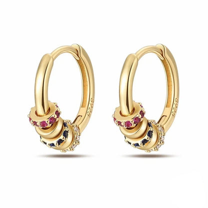 Pearl Bee Moon Earrings