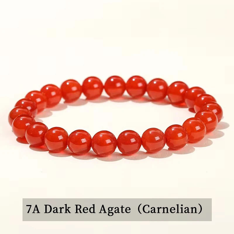 Natural Crystal Healing Bead Bracelet