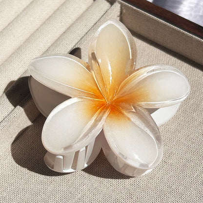 Bohemian Flower Hair Claw Clip