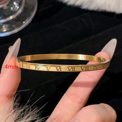 Stackable Zirconia Bangle Set