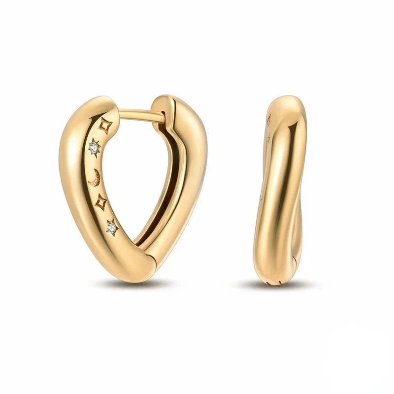 Pearl Bee Moon Earrings