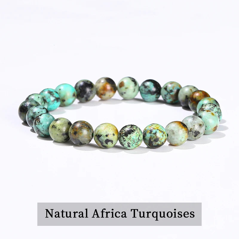 Natural Crystal Healing Bead Bracelet
