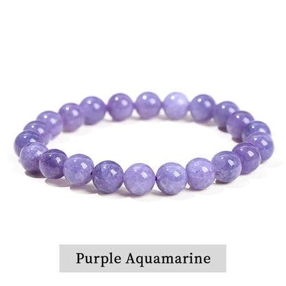 Natural Crystal Healing Bead Bracelet