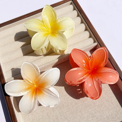 Bohemian Flower Hair Claw Clip