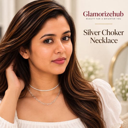 Silver Choker Necklace