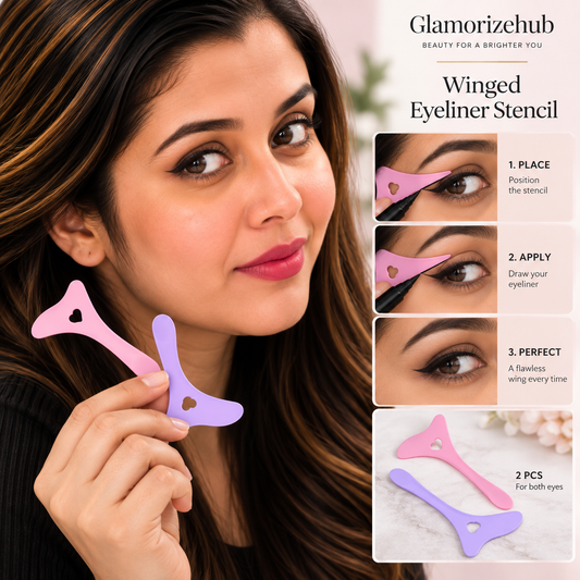 Winged Eyeliner Stencil